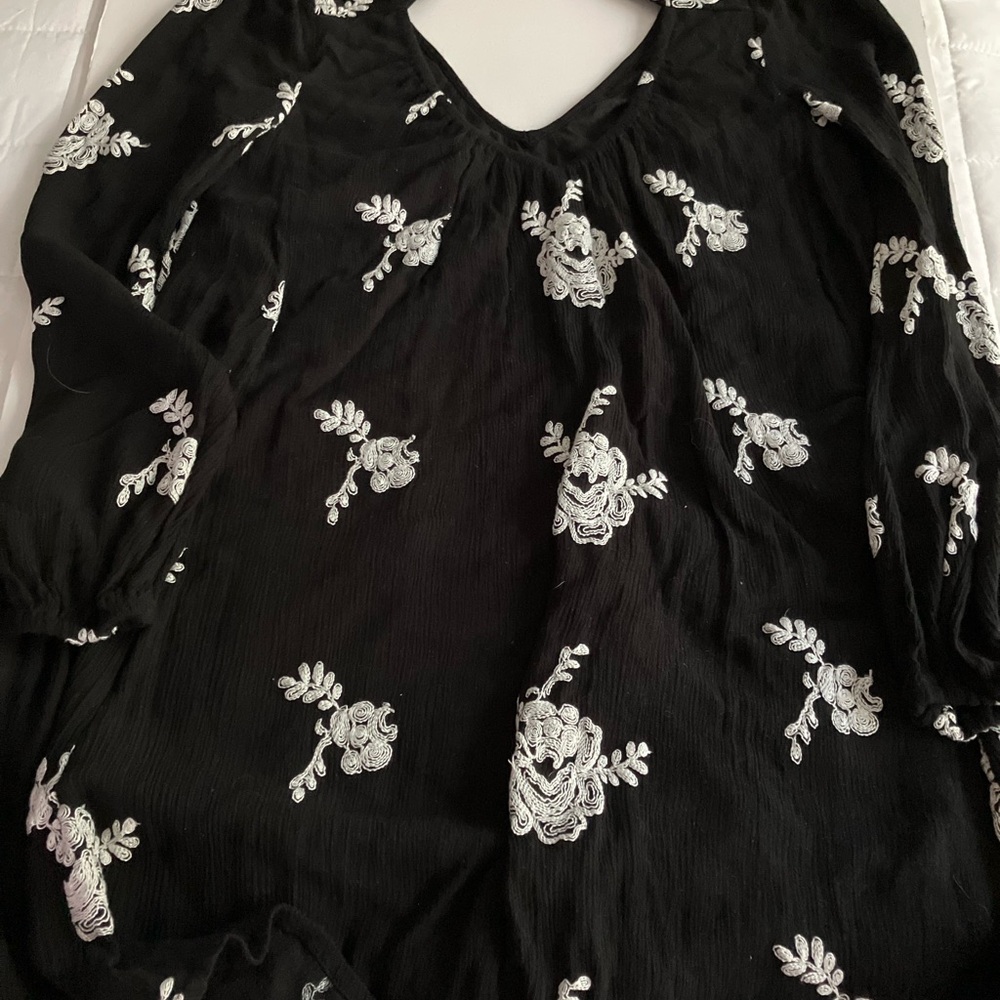 Free People Embroidered Dress